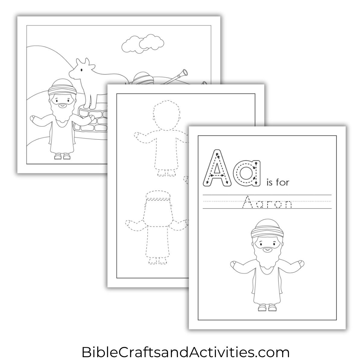 golden calf activity pages