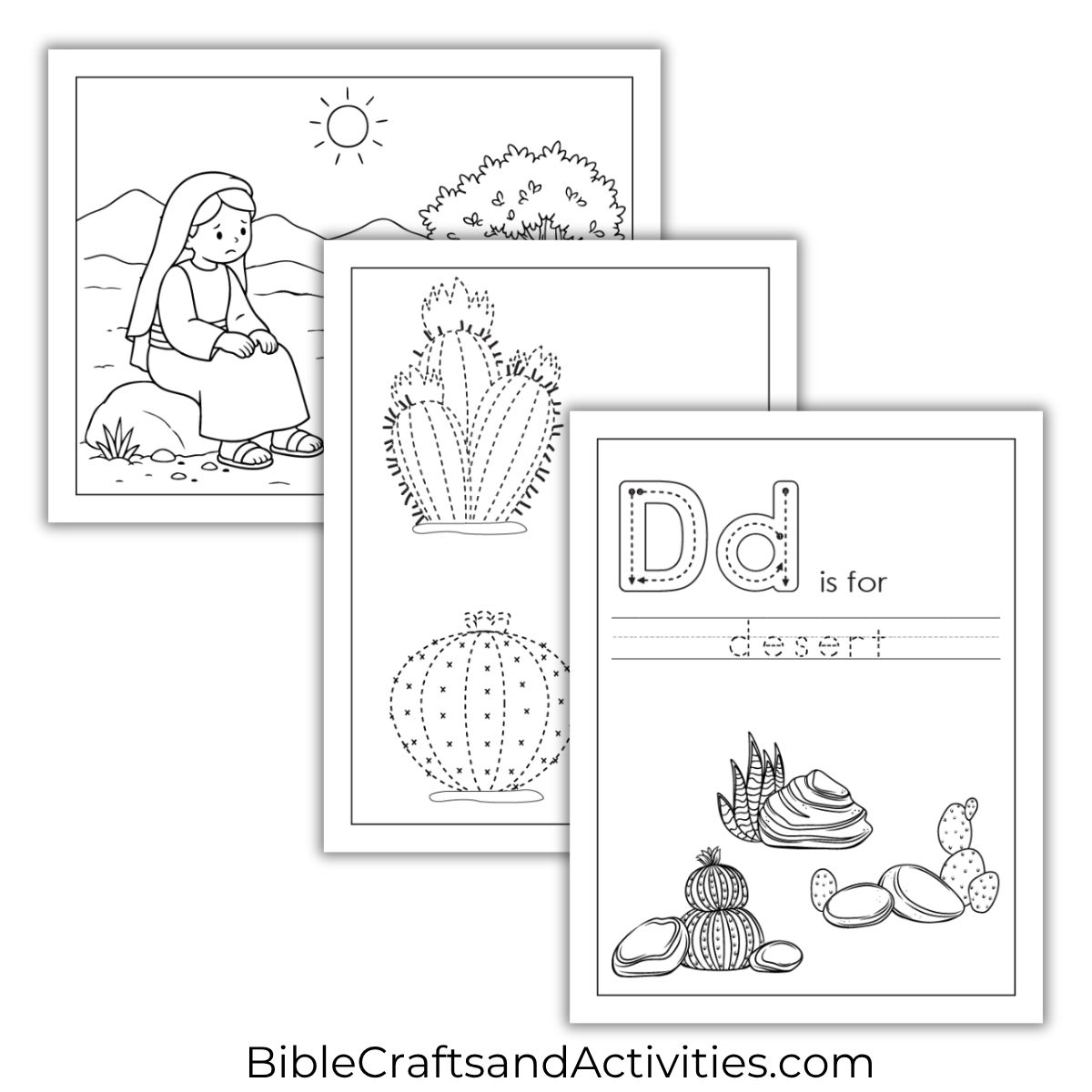 hagar and ishmael sent away activity pages