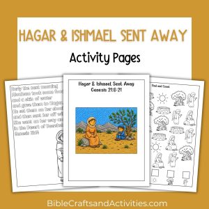 hagar and ishmael sent away activity pages