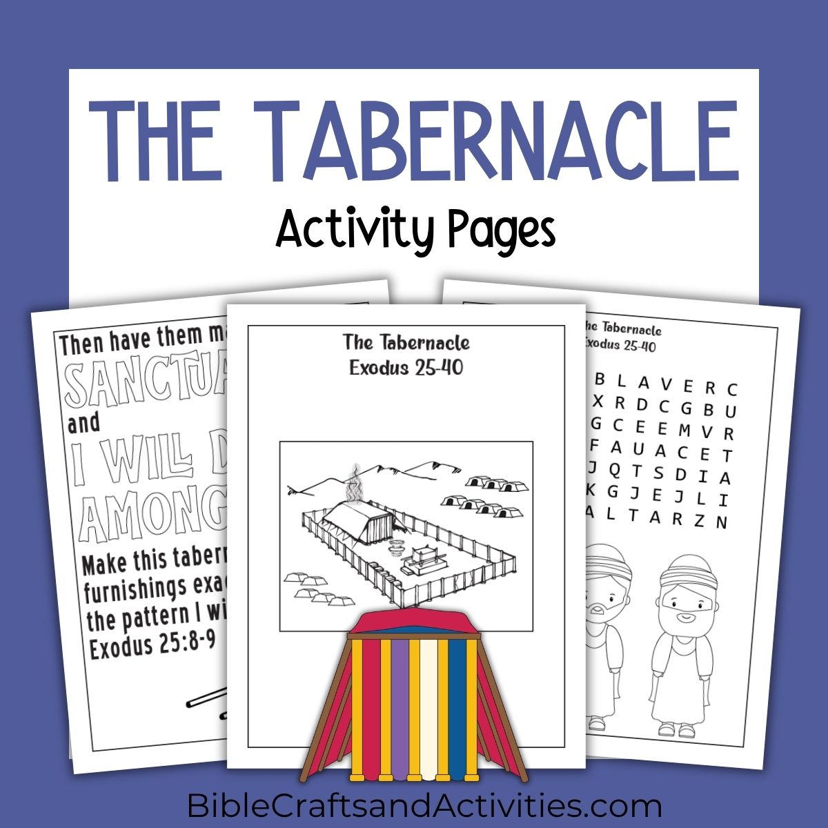 tabernacle activity pages