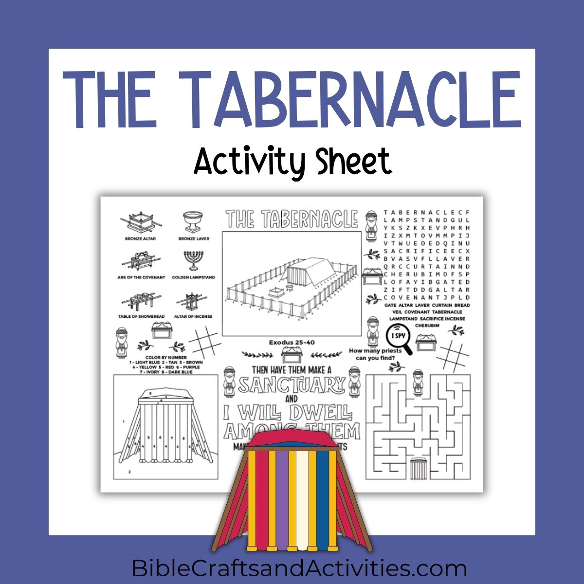 tabernacle activity sheet