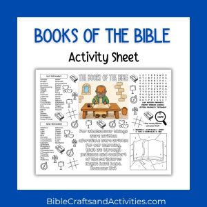 books of the bible activity sheet
