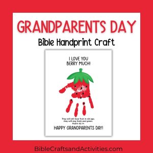 grandparents day handprint craft berry