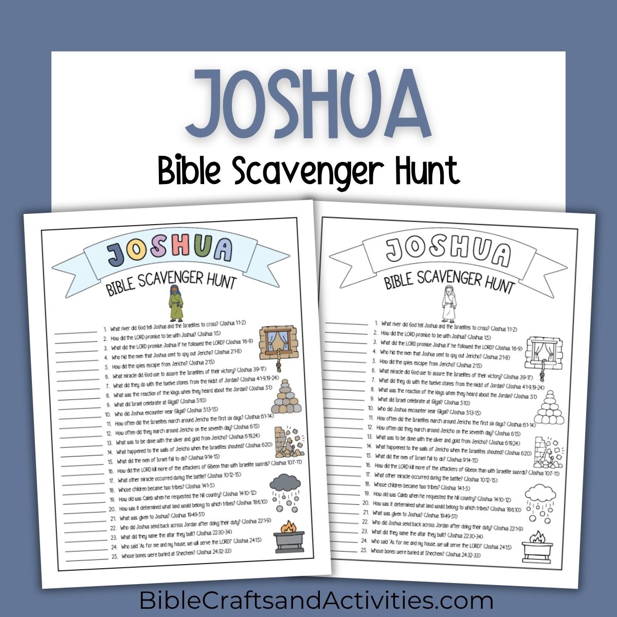 joshua scavenger hunt