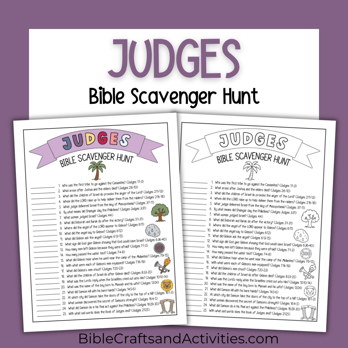 judges scavenger hunt