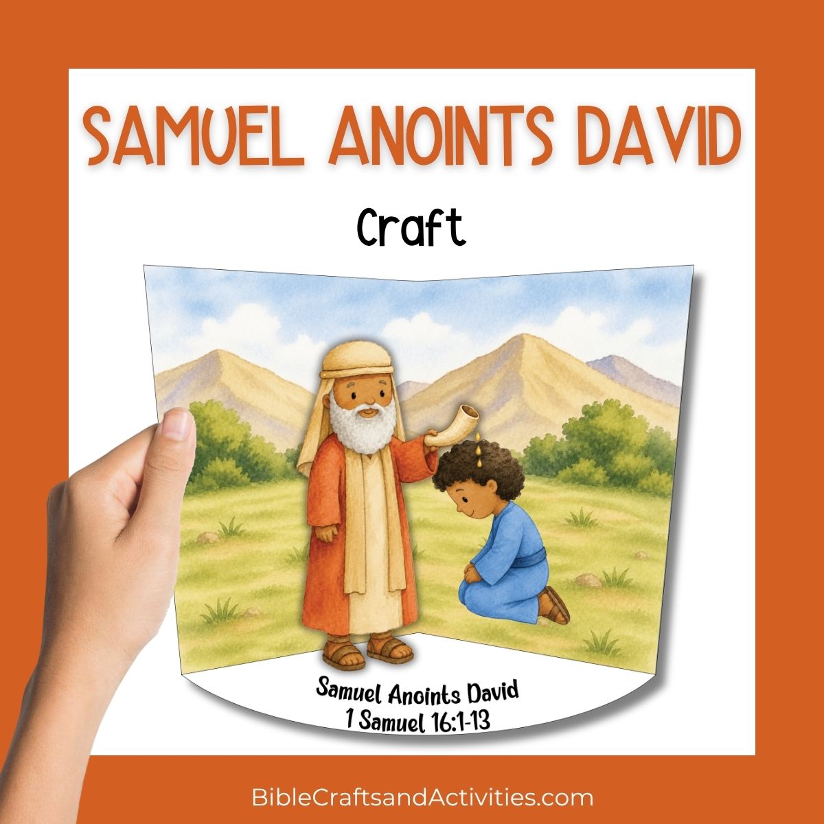 Samuel anoints David craft