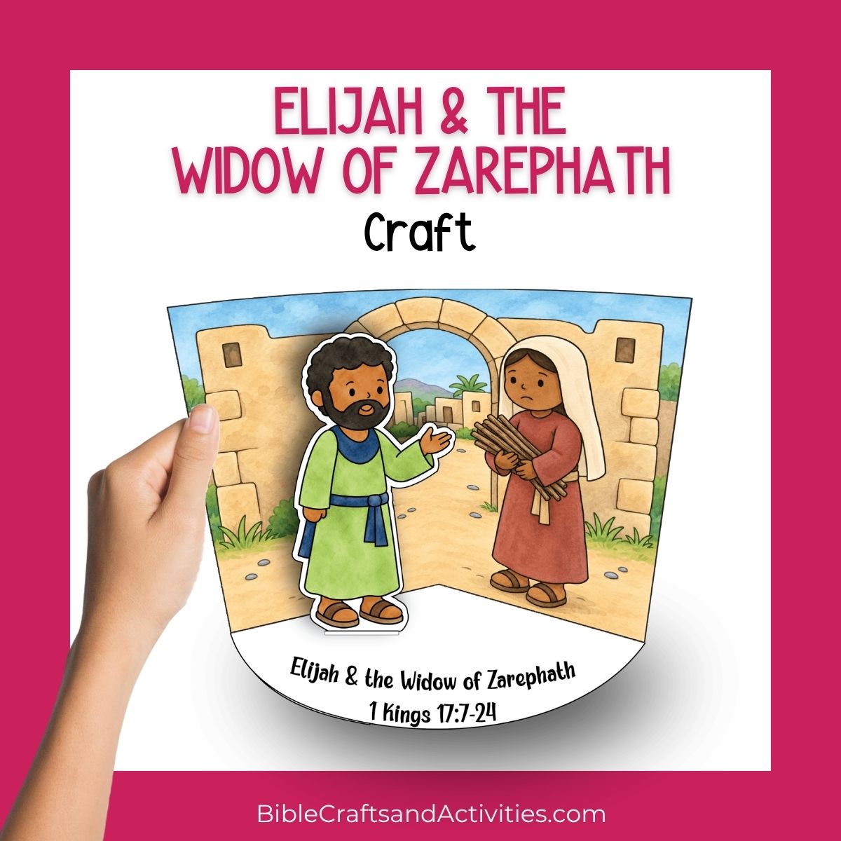 elijah and the widow of zarephath craft