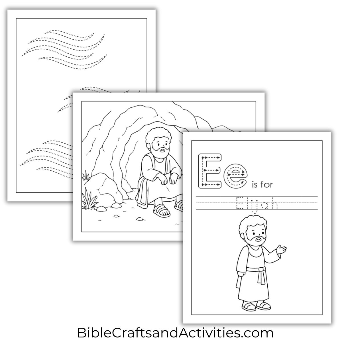 elijah and the still small voice activity pages